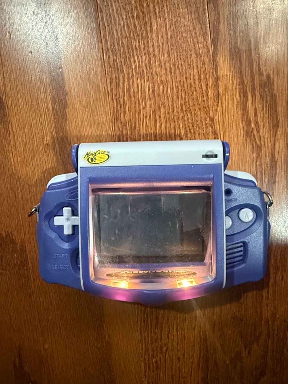 Mad Catz Game Boy Color Lighted Magnifier Screen GBC GB Light Accessory Tested